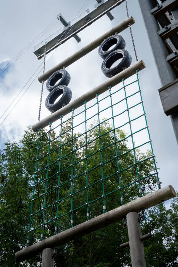 Photo of a climbing structure