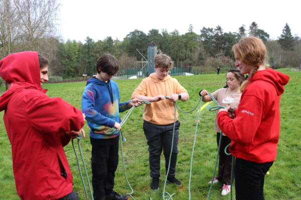 Group photo depicting team working together